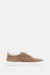 Givenchy Biscuit Suede New City Sneakers In Brown