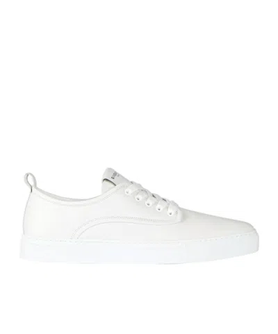 Givenchy Stylish Sneakers With Pull Tab And Round Toe In White
