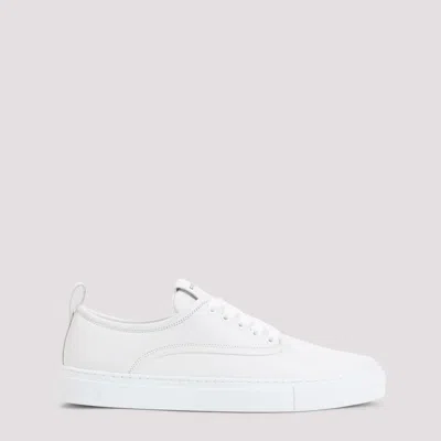 Givenchy New City Leather Low Sneakers In White