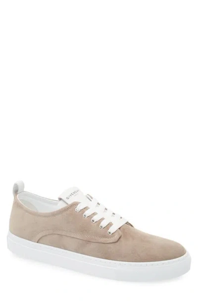 Givenchy New City Suede Sneaker In Brown