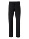 Givenchy 4g Embroidered Elastic Waist Jogging Pants In Black