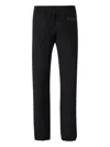 Givenchy 4g Embroidered Elastic Waist Jogging Pants In Black