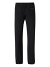 Givenchy 4g Embroidered Elastic Waist Jogging Pants In Black