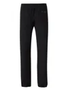 Givenchy 4g Embroidered Elastic Waist Jogging Pants In Black