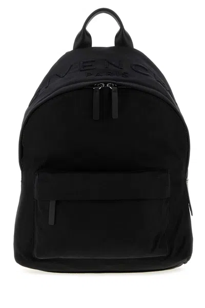 Givenchy New Journey Nylon Backpack In Black
