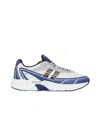 Givenchy Nfnty-52 Sneakers In Synthetic Leather And Mesh In White