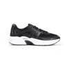 Givenchy Nfnty-52 Low-top Runner Sneakers In Black
