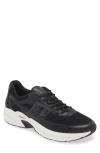 Givenchy Nfnty-52 Runners In Synthetic Leather And Mesh In Black