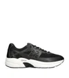 Givenchy Nfnty-52 Runners In Synthetic Leather And Mesh In Black