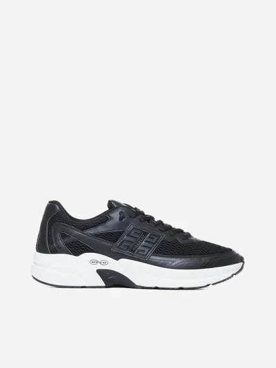 Givenchy Nfnty-52 Low Top Runners Sneakers Men In Black