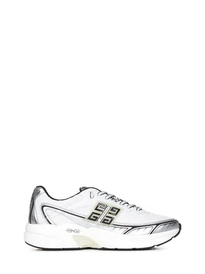 Givenchy Leather Sneakers In White