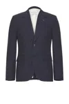 Givenchy Notch Lapel Jacket In Blue