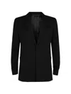 Givenchy Notched-lapel Blazer In Black