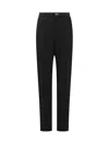 Givenchy Nwe Metal Det Trousers In Black
