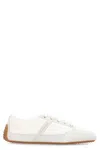 Givenchy Slim Sneakers In Nylon And Suede In White