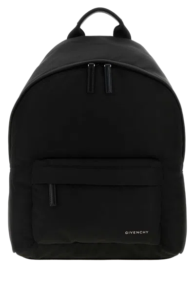 Givenchy Nylon Backpack In Black