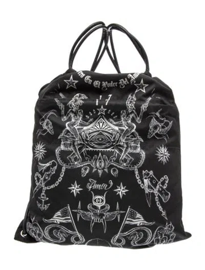 Pre-owned Givenchy Nylon Backpack In White