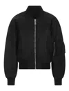 Givenchy Multi-pocket Zipped Bomber Jacket In Black