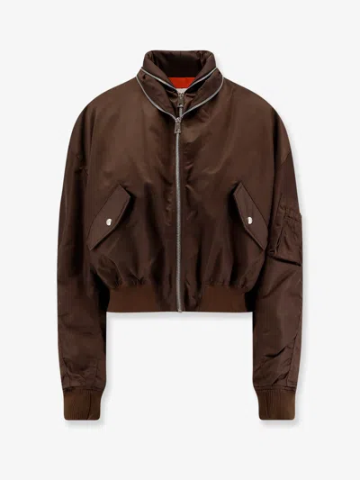 Givenchy Nylon Bomber Jacket With Double Zip