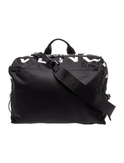 Pre-owned Givenchy Nylon Crossbody Bag In Black