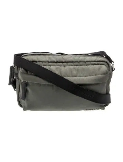 Pre-owned Givenchy Nylon Crossbody Bag In Grey