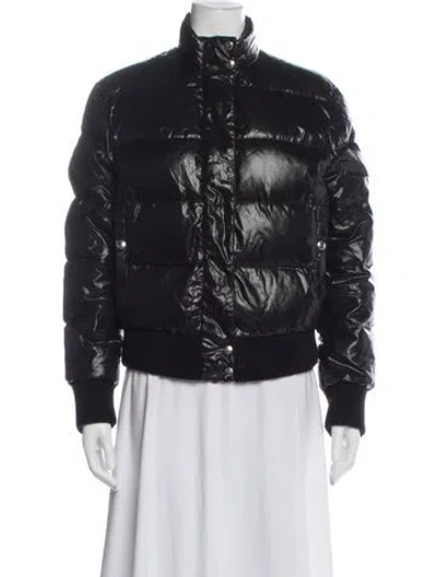 Pre-owned Givenchy Nylon Down Jacket In Blue