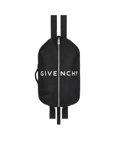 Givenchy Nylon G-zip Backpack In Black