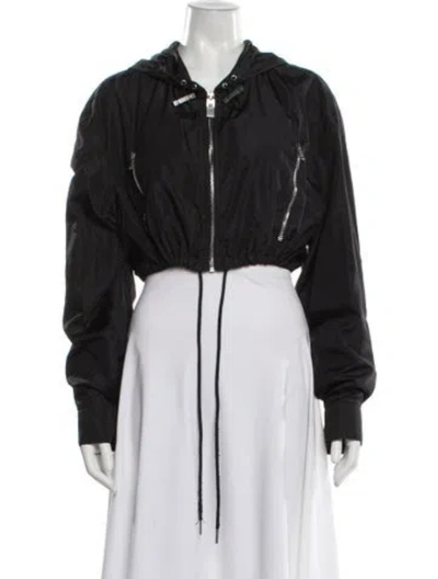 Pre-owned Givenchy Nylon Jacket In Black