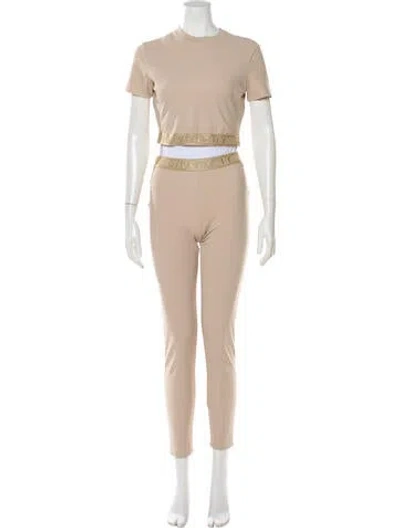 Pre-owned Givenchy Nylon Pant Set In Neutral