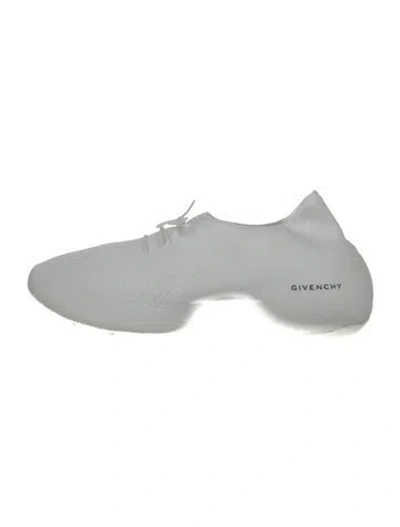 Pre-owned Givenchy Nylon Sneakers In White