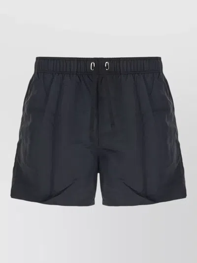 Givenchy Nylon Swim Shorts Featuring Back Pocket In Black