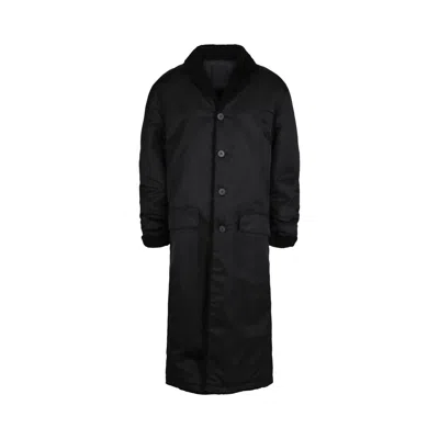 Pre-owned Givenchy Nylon/shearling Trench Coat 'black' | Men's Size 48