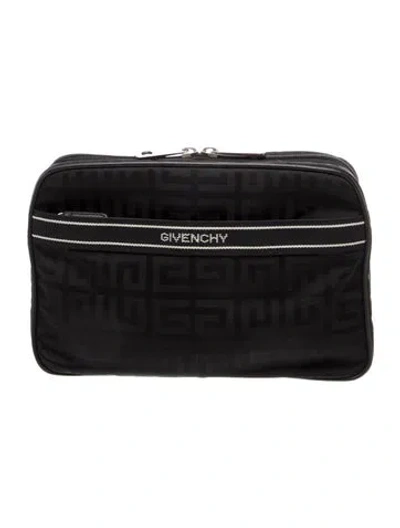 Pre-owned Givenchy Nyon Cosmetics Case In Black