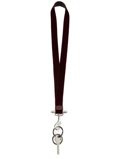 Givenchy 'obsedia' Lanyard In Red