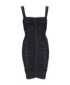 Givenchy Off-shoulder Ruched Dress In Black