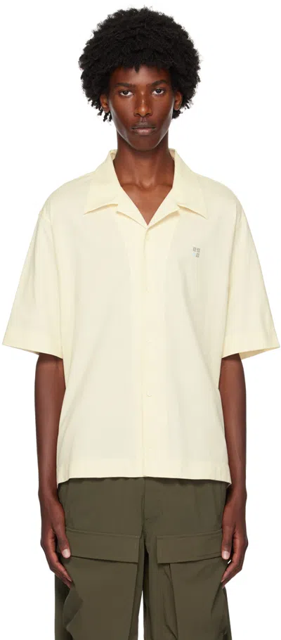 Givenchy New Bowling Shirt In 105-ivory