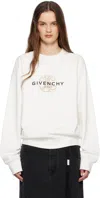 Givenchy Off-white ' Reverse' Sweatshirt In 130-off White