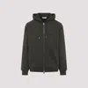 Givenchy Hooded Sweatshirt Front Pockets In Gray