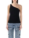 GIVENCHY GIVENCHY ONE SHOULDER 4G TOP