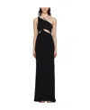 Givenchy One-shoulder Cut Dress Dress In Black