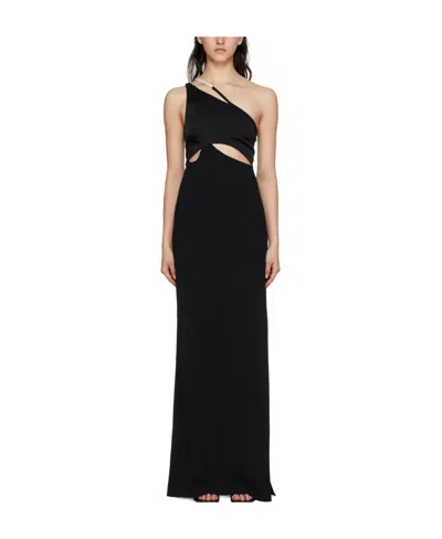 Givenchy One-shoulder Cut Dress Dress In Black
