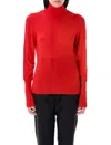 Givenchy Turtleneck Sweater In Red