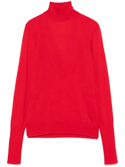 GIVENCHY OPEN-BACK WOOL SWEATER