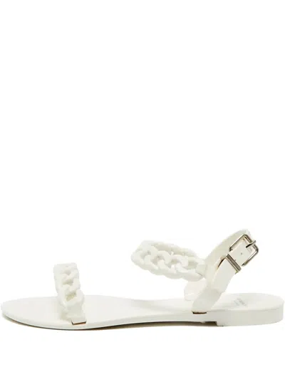 Pre-owned Givenchy Open-toe Sandals In White
