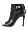 Givenchy Open-toed Ankle Boots In Black