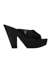 Givenchy Open-toed High-heeled Sandals In Black