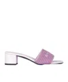 Givenchy Open-toed High-heeled Sandals In Multicolor