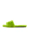 Givenchy Open-toed Slippers In Green