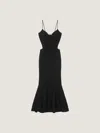 Givenchy Open-back Knit Dress In Black