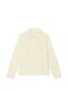 Givenchy Openwork Polo-collar Jumper In Neutral